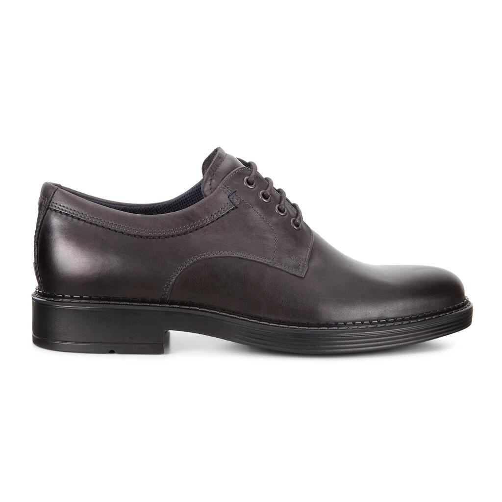 Ecco Newcastle Classic Tie Mens Derby Shoes In Black Sale - India SNG-102756